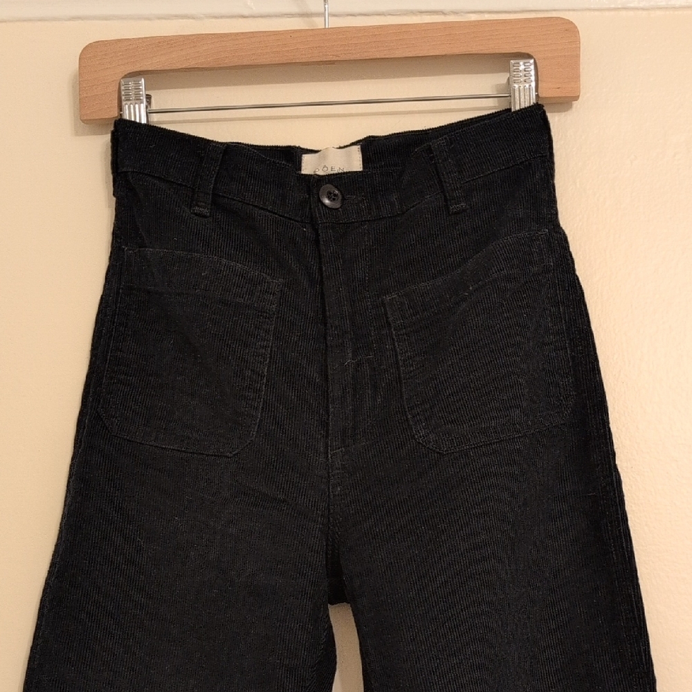 Doen Deep Ink Corduroy Maritime Pants Sizes 24 and 25